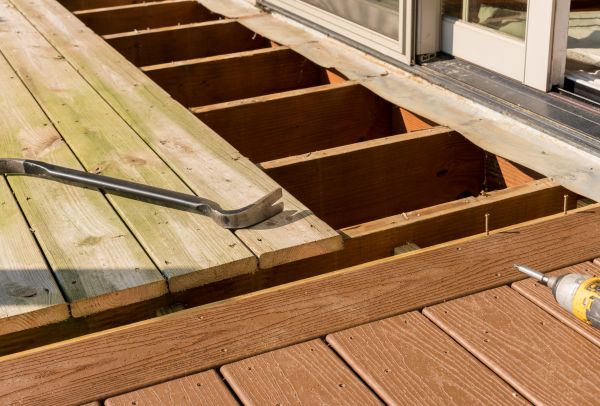 Cost of Old Deck Repair in Knoxville