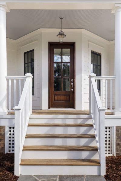 Stoop Railing Installation in Knoxville