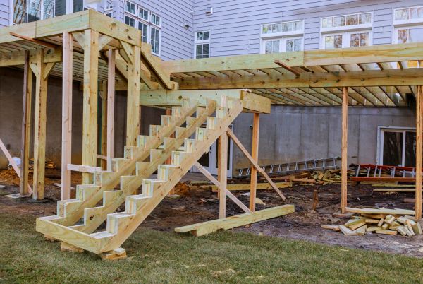 Deck Post Replacement in Knoxville